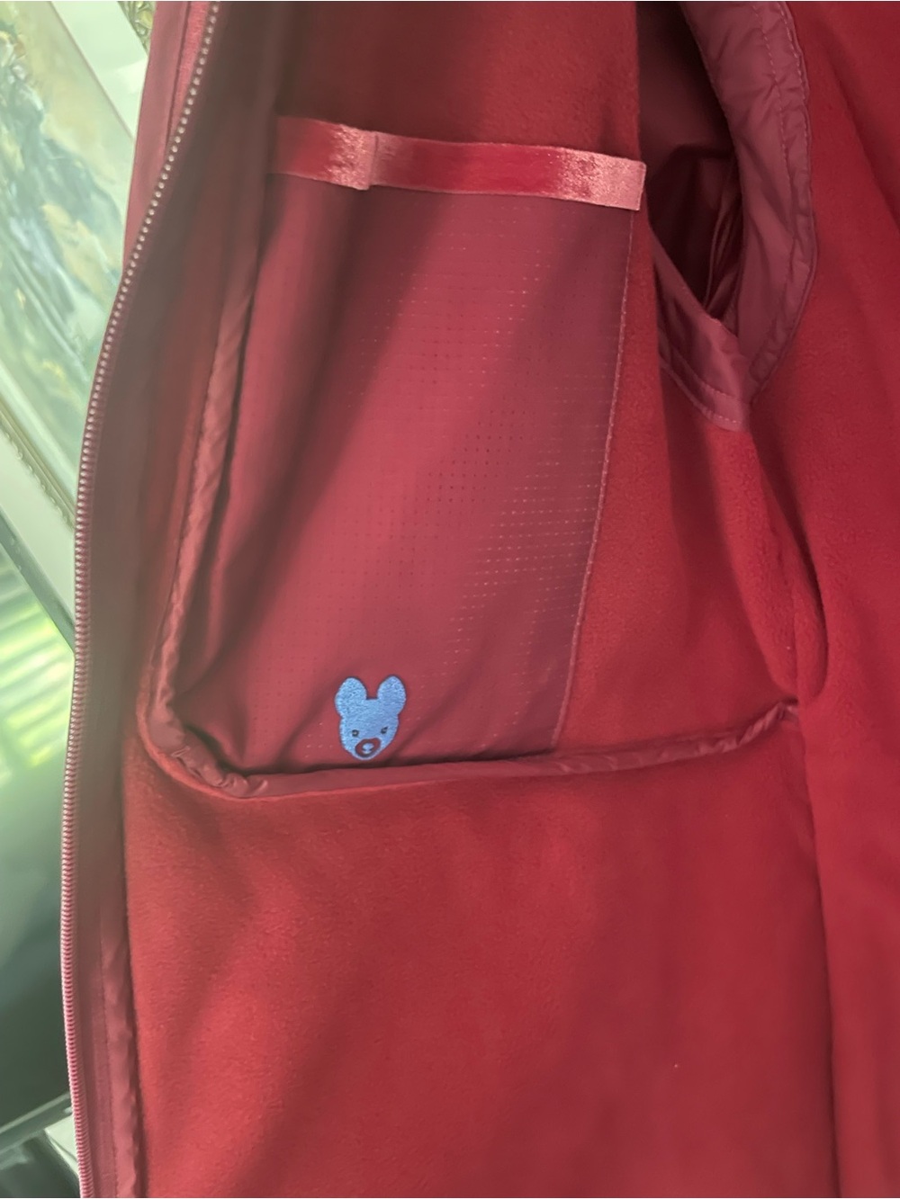 Women's Raspberry Utility Jacket - Picture 3 of 5